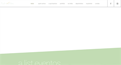 Desktop Screenshot of listeventos.com.br